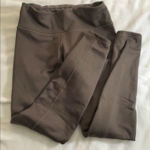 Athleta Leggings - Tan/Grey-Brown - Size Small
